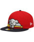 Фото #1 товара Men's Red Portland Sea Dogs Authentic Collection Team Alternate 59FIFTY Fitted Hat