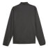 Puma Fit Pwrfleece Quarter Zip Jacket Mens Black Casual Athletic Outerwear 52383