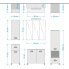 Фото #34 товара Комплект мебели для ванной PELIPAL Quickset 353 I (5-частей)