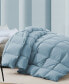 Medium Warmth Goose Feather Down Fiber Comforter, Twin