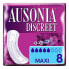Фото #1 товара Прокладки для женщин Ausonia Discreet Maxi 8 штук multicolor