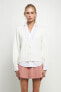 Фото #3 товара Women's Mixed Media Cardigan