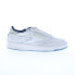 Фото #1 товара Reebok Club C Revenge Vintage Tyrrell Winston Mens White Sneakers Shoes