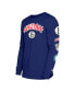 Фото #2 товара Men's Blue Brooklyn Nets 2023/24 City Edition Long Sleeve T-shirt