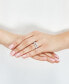 Фото #2 товара Обручальное кольцо Macy's Diamond Princess-Cut