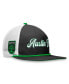 ფოტო #2 პროდუქტის Men's Black, White Austin FC True Classic Golf Snapback Hat