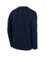 ფოტო #3 პროდუქტის Big Boys Navy New York Yankees Authentic Collection Long Sleeve Performance T-shirt