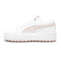 Фото #3 товара Puma Kaia 2.0 Platform Lace Up Womens White Sneakers Casual Shoes 39232004