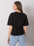Фото #3 товара Женская футболка свободного кроя черная Factory Price