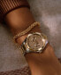 ფოტო #4 პროდუქტის Women's Multifunction Two-Tone Stainless Steel Watch 40mm