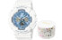 Фото #2 товара Часы и аксессуары CASIO BABY-G серия мороженое макарон водонепроницаемые ночные беговые часы кварцевого механизма с смолистым ремешком синий циферблат BA-130-7A2PRL