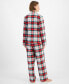 ფოტო #3 პროდუქტის Family Pajamas Women's 2-Pc. Cotton Winterton Plaid Pajamas Set, Created for Macy's