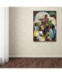 Diego Rivera 'The Flower Vendor' Canvas Art - 47" x 35" x 2"
