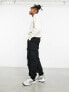 ASOS DESIGN heavyweight oversized sweatshirt with zip detail in off white