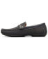 Фото #5 товара Men's Corby Moccasin Toe Saddle Slip-on Loafer