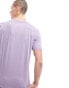 Фото #4 товара Timberland small script logo t-shirt in purple