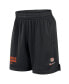 Men's Black Cincinnati Bengals 2024 Sideline Performance Mesh Shorts