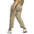 Puma T7 High Waist Pants Womens Beige Casual Athletic Bottoms 62146784