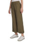 Фото #3 товара Petite High-Rise Cropped Wide-Leg Pants