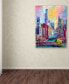 Фото #3 товара Richard Wallich 'Chicago 3' Canvas Art - 18" x 24" x 2"