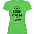 ფოტო #2 პროდუქტის KRUSKIS Keep Calm And Swim short sleeve T-shirt