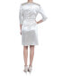 ფოტო #2 პროდუქტის Women's Ruffled 3/4-Sleeve Dress