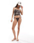 Фото #1 товара COLLUSION co-ord denim printed bikini bottom in grey