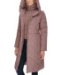 ფოტო #5 პროდუქტის Women's Bibbed Hooded Puffer Coat