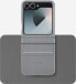 Samsung Case Samsung EF-VF741PJEGWW Z Flip6 F741 gray/gray Flap ECO-Leather Case