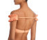 Andrea Iyamah Womens Mulan Ruffled Bikini Top Swimwear Orange Size Small