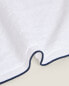 Фото #6 товара Полотенце из хлопка с оборкой ZARAHOME Cotton Towel with Overlock