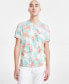 Фото #1 товара Men's Oasis Short Sleeve Crewneck T-Shirt, Created for Macy's