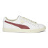 Фото #1 товара Puma Clyde Base Lace Up Mens White Sneakers Casual Shoes 39009103