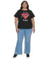 ფოტო #5 პროდუქტის Plus Size Beaded Heart T-Shirt, Created for Macy's