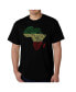 Фото #1 товара Men's Word Art - Countries in Africa T-Shirt