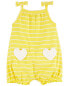 Фото #9 товара Baby Heart Pocket Cotton Romper 12M