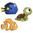 Фото #2 товара The First Years, Disney Pixar Finding Nemo, игрушки для сквирта для ванны, от 6 млн до 3 шт.