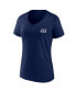 Women's Navy Team USA Paris 2024 Summer Olympics Dreams Are Made Here V-Neck T-Shirt