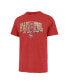 ფოტო #2 პროდუქტის Men's Scarlet Distressed San Francisco 49ers Regional Franklin T-shirt