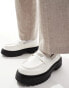 ASOS DESIGN chunky loafers in white Белый, 43 - фото #1