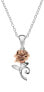 Фото #1 товара Beautiful Silver Princess Necklace C902727TL-P (Chain, Pendant)