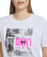 Фото #4 товара Футболка женская DKNY Graffiti Logo Print.