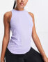 Фото #1 товара Nike Yoga Luxe Dri-FIT tank in lilac