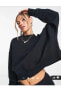 Sportswear Collection Essentials Kadın Siyah Sweatshirt