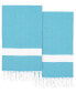 Фото #3 товара Textiles 100% Turkish Cotton Diamond Pestemal Beach Towel Collection, 2 Piece