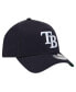 Фото #2 товара Men's Navy Tampa Bay Rays Team Color A-Frame 9Forty Adjustable Hat