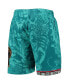 ფოტო #4 პროდუქტის Men's Turquoise Vancouver Grizzlies Hardwood Classics Lunar New Year Swingman Shorts