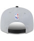 Фото #2 товара Men's Gray, Black Portland Trail Blazers Tip-Off Two-Tone 9FIFTY Snapback Hat