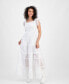 ფოტო #1 პროდუქტის Women's Giuditta Embroidered Maxi Dress