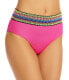 Peixoto 295832 Women Zoni Bikini Bottom Pink Rib Size XS